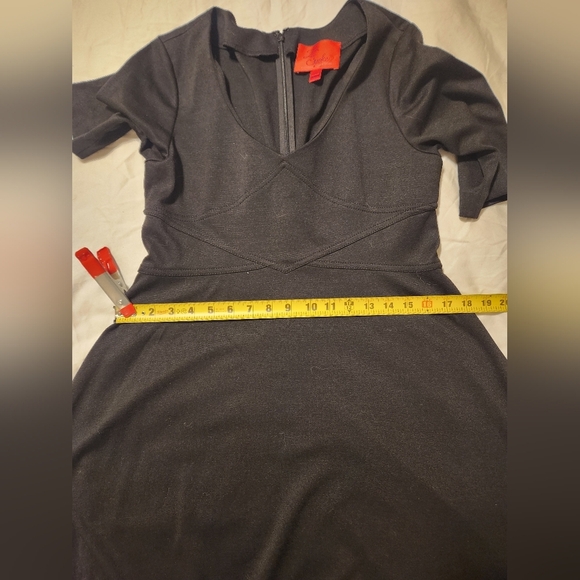 Z Spoke By Zac Posen Black Women's Dress Size 10 - Picture 8 of 10